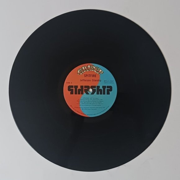 Vintage Jefferson Starship Spitfire vinyl record 1976 original first pre… - Picture 7 of 12